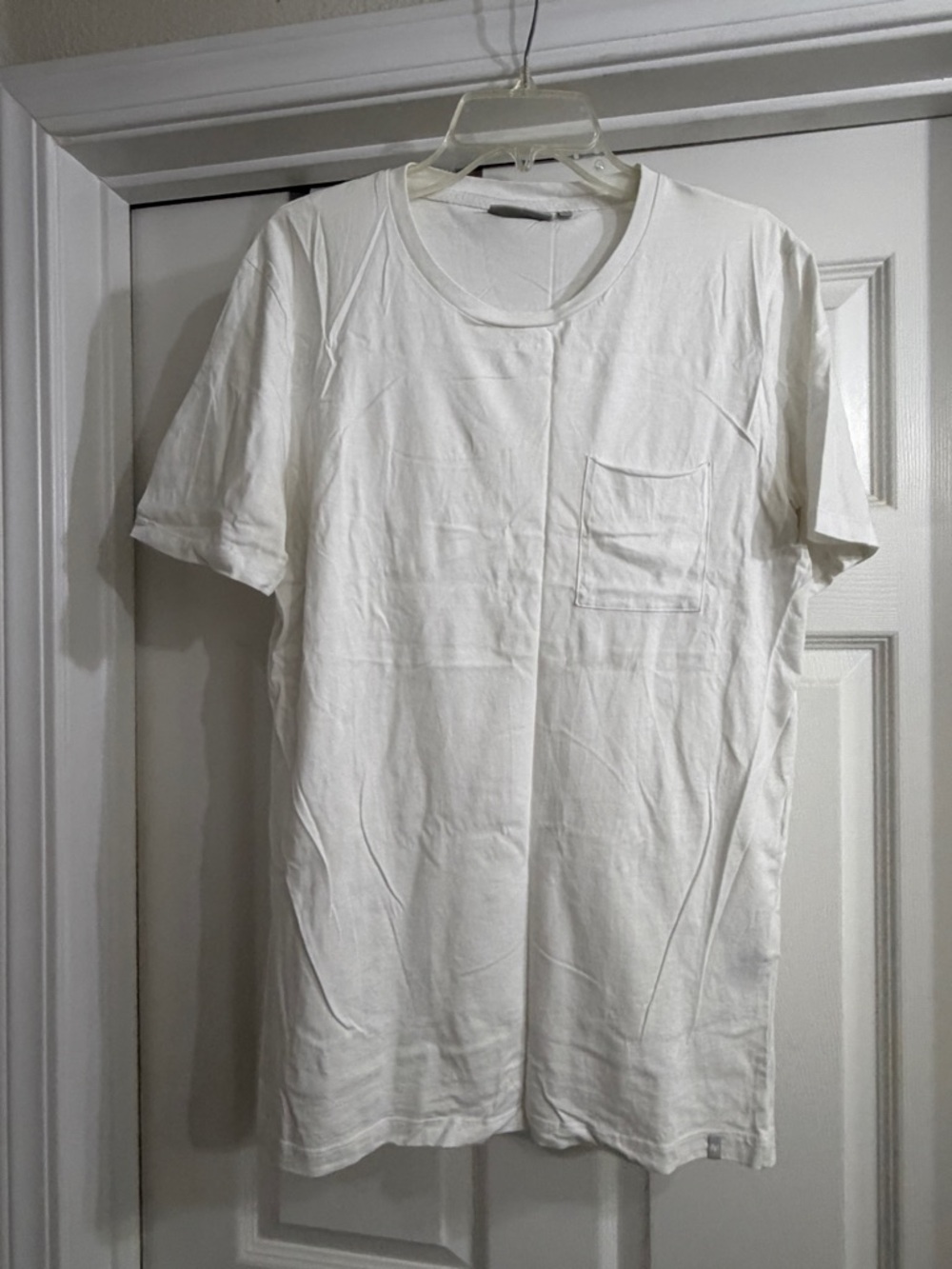 Minimum Men’s White Short Sleeve Pocket Tee
